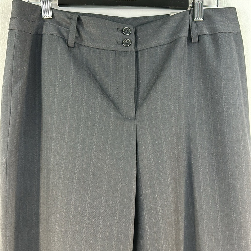 NWT Ann Taylor “Margo” Pin Stripe Wide Leg Dress Pants - Picture 2 of 6